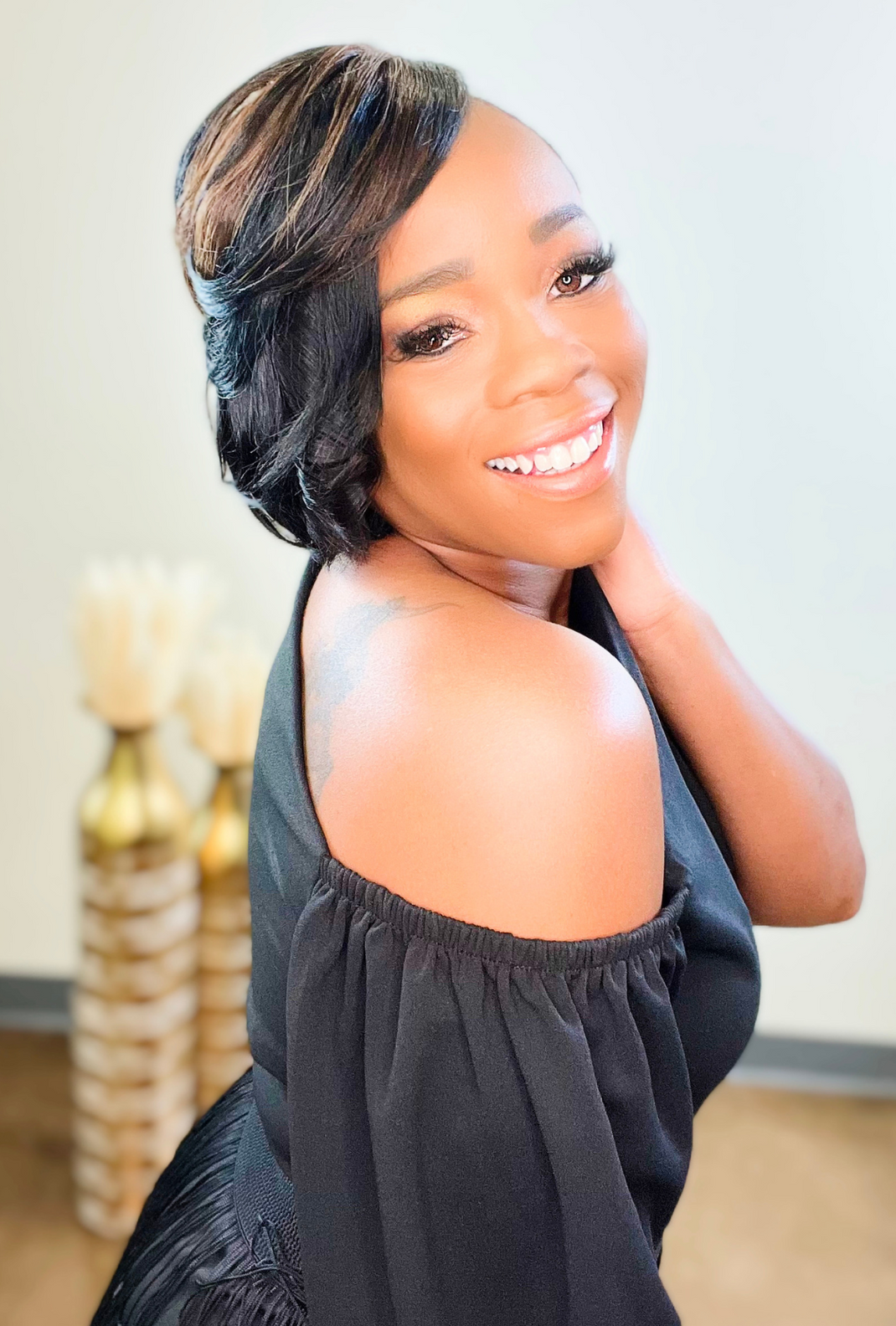 Main Event -One Shoulder Top