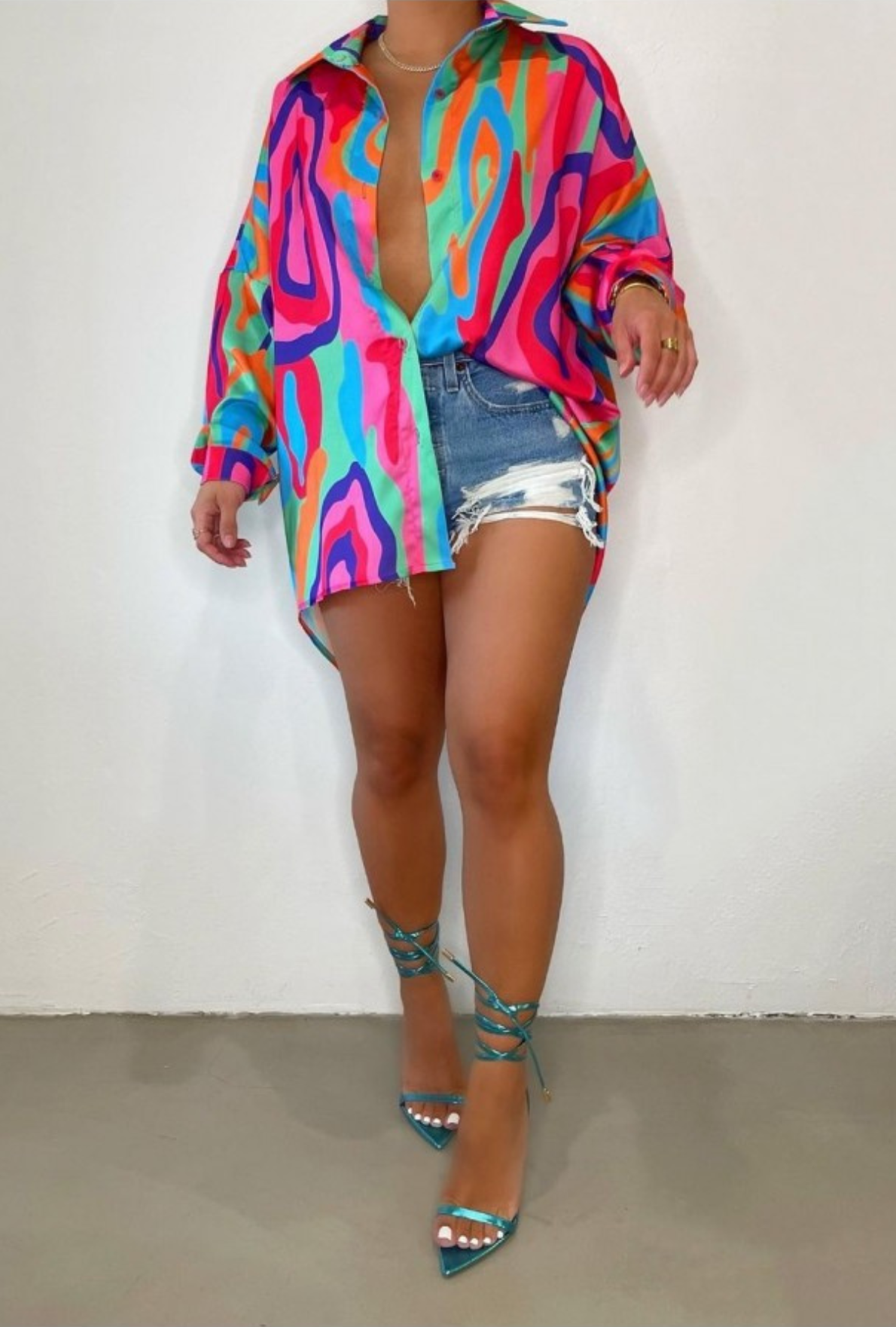Candi Paint Multicolor Dress