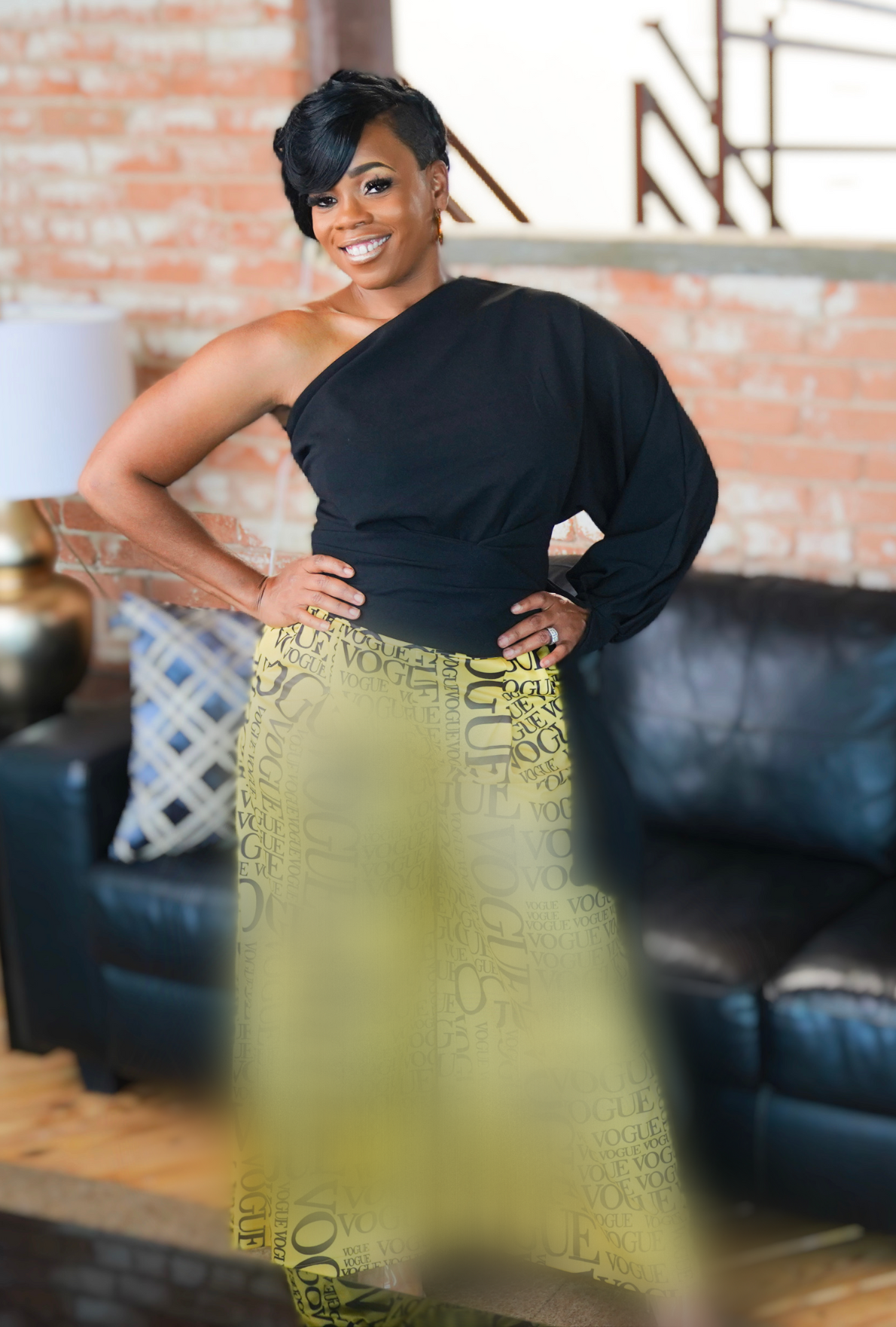 Classy V Wide Leg Pants- (Color) Yellow