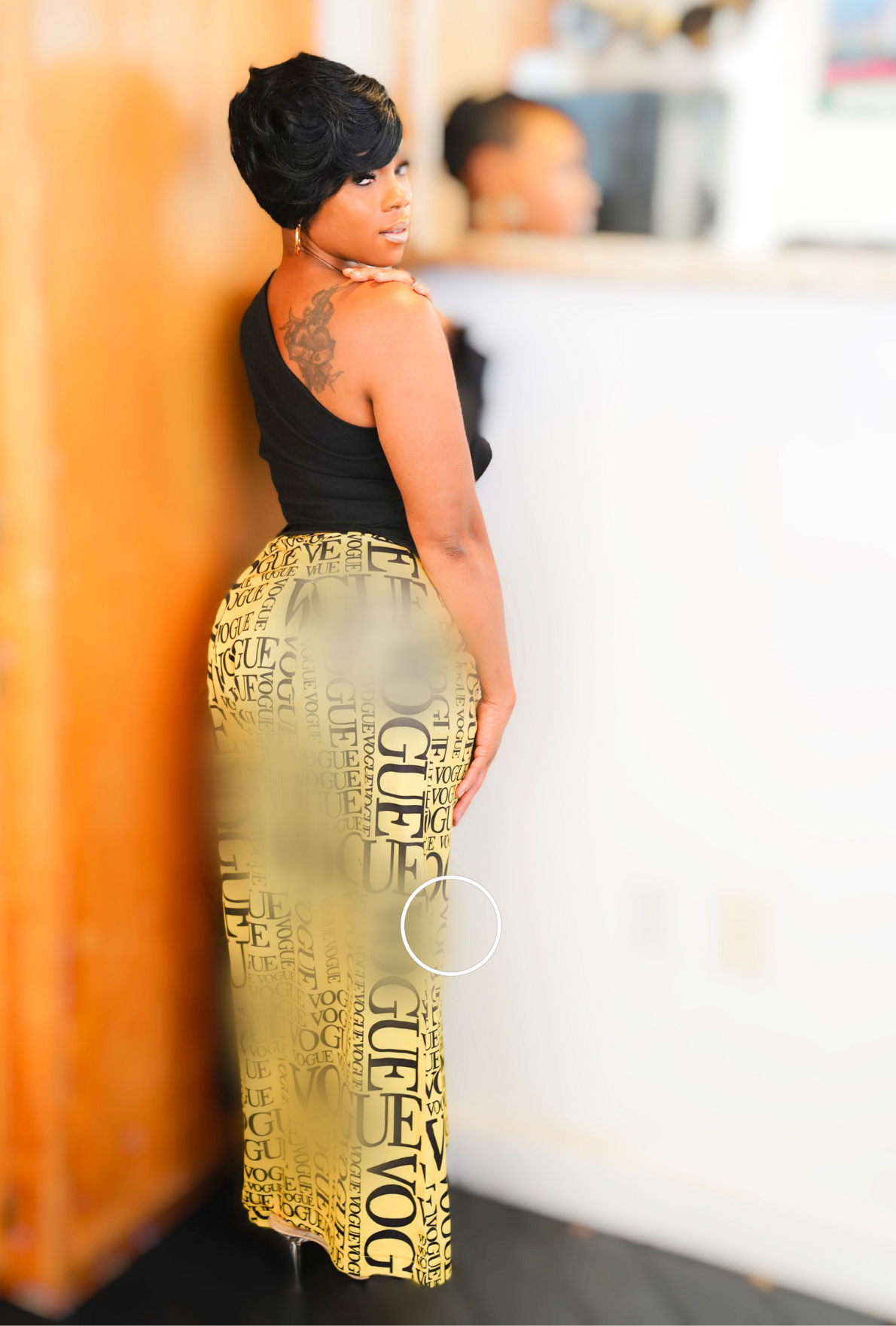 Classy V Wide Leg Pants- (Color) Yellow