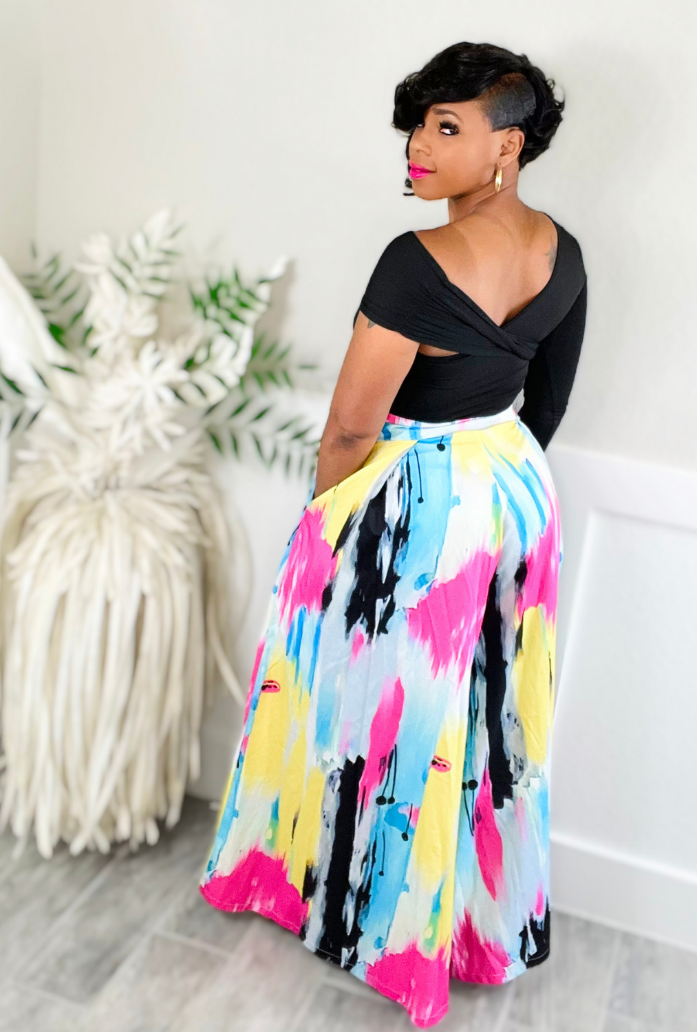 Picasso Wide Leg Pants