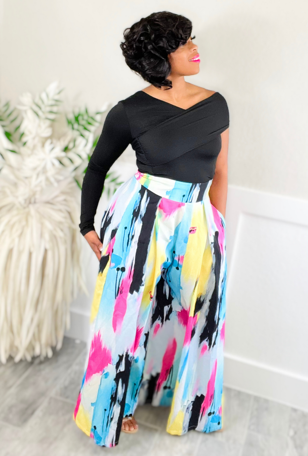 Picasso Wide Leg Pants
