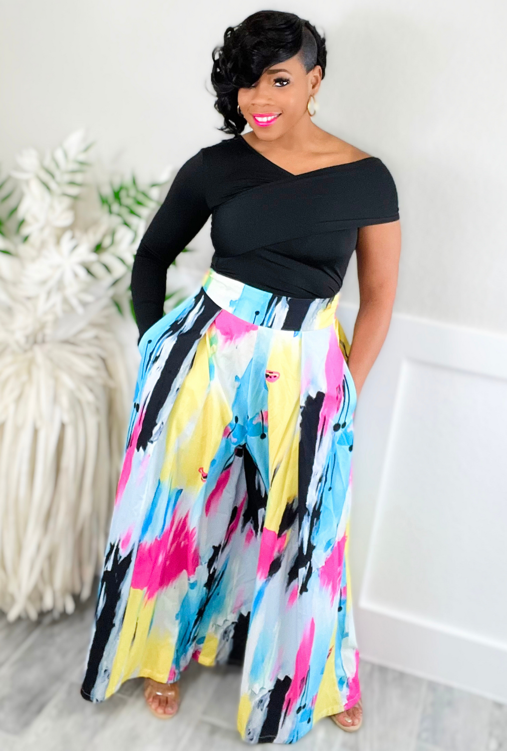 Picasso Wide Leg Pants